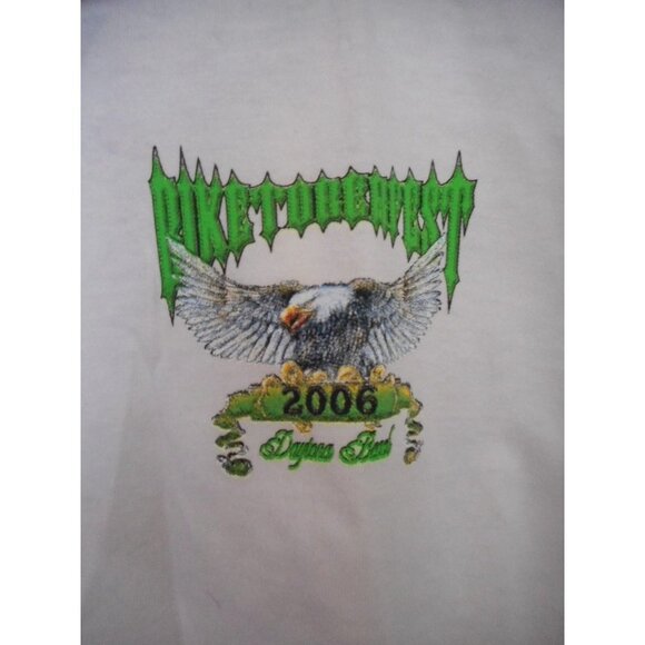 Stuph Other - Eagle Double sided 2006 Daytona Beach FL Biketoberfest Graphic T-Shirt Sz S
